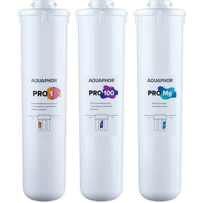 Комплект модулей сменных фильтрующих АКВАФОР Pro1– Pro100 – ProMg AF-500011